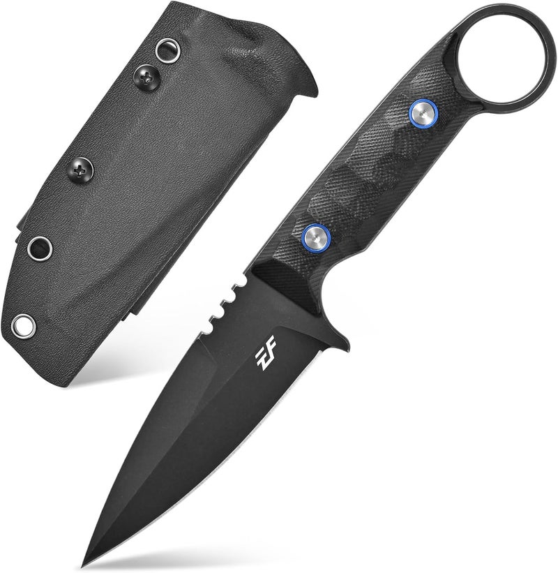 Eafengrow EF152 Fixed Blade Knife K110 Steel Blade G10 Handle Full Tang EDC Tool Knife for Outdoor Working Camping Hiking - Image 1
